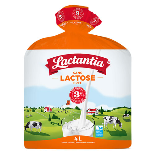 Image 4L Lactose free milk 3.25%
