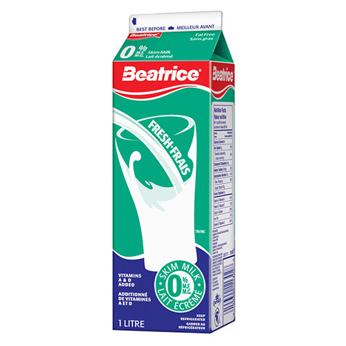 Image 1L skim milk Beatrice