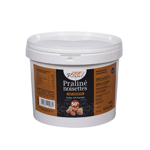 Image Hazelnut praline paste extra 50%  (DGF Royal)  6kg
