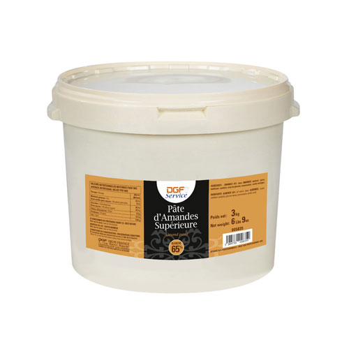 Image Pâte d'amande blanche 65% 3kg