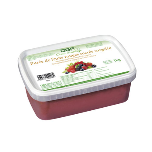 Image Red fruits puree (frozen)  1kg