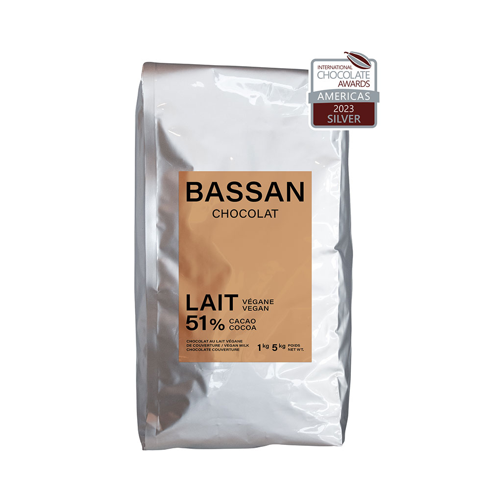 Image Chocolat au lait végane 51% 5kg