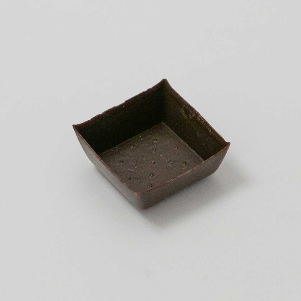 Image Mini chocolate cup square  (38x38mm)  300un