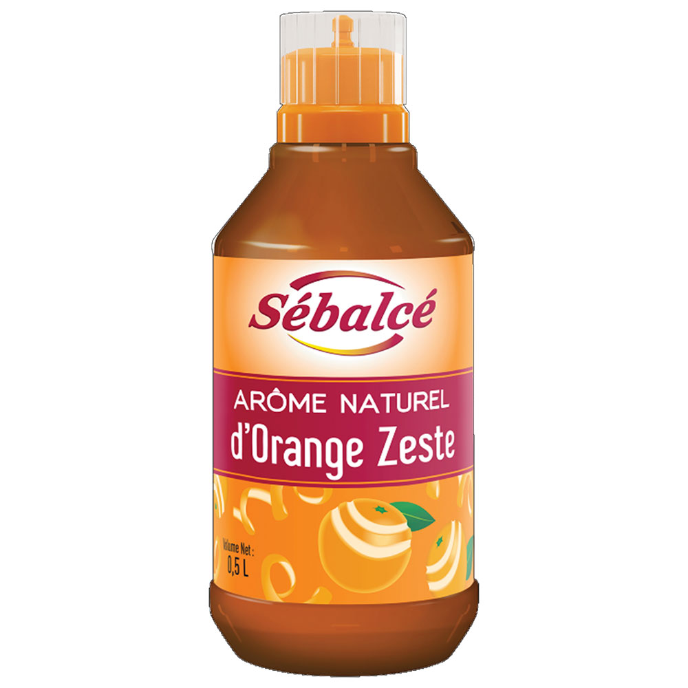 Image Orange zeste aroma 500ml
