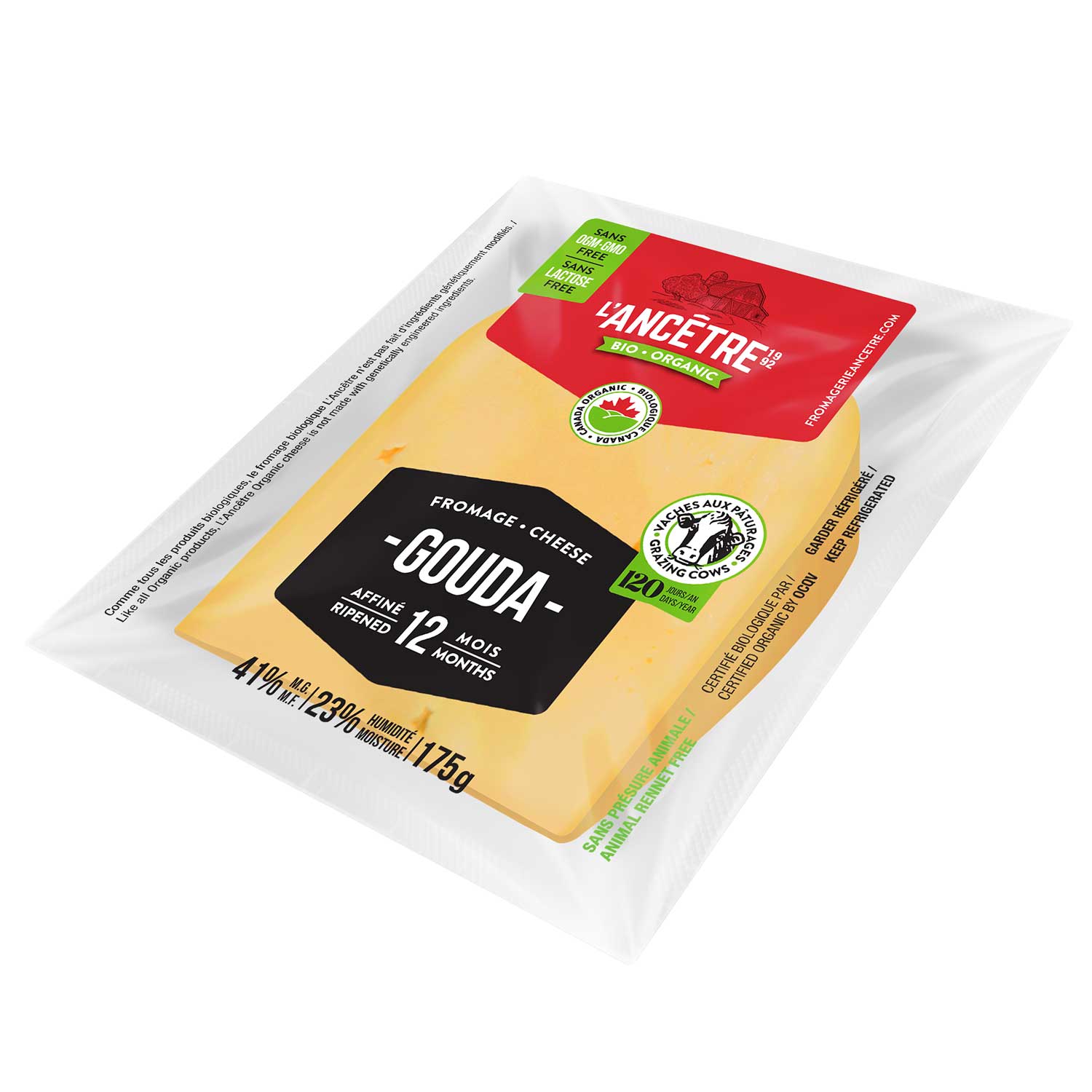 Image Gouda vieilli Bio 8X175g