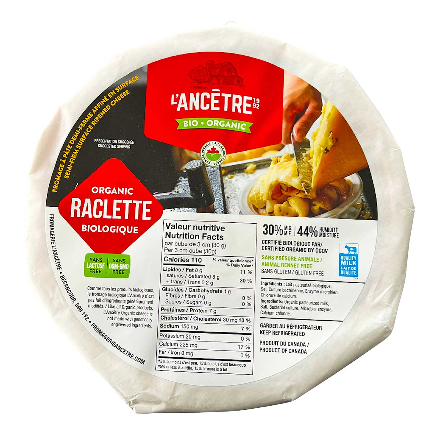 Image Raclette meule Ronde 2KG