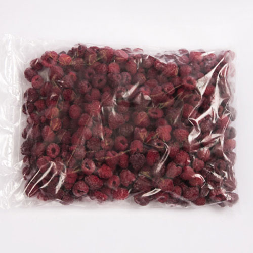 Image Frozen IQF Raspberries whole 1 kg