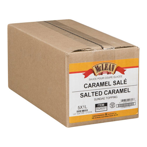 Image Salted caramel topping McLean 5L