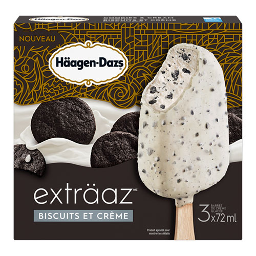 Image Häagen-Dazs Extraaz caramel salé et brownies