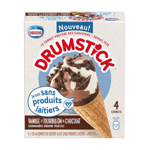 Image Drumstick sans lait vanille chocolat