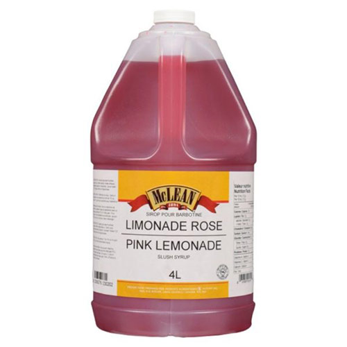 Image Sirop pour barbotine à la limonade rose