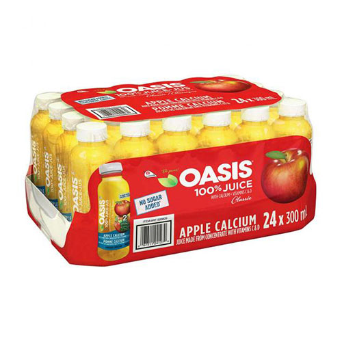 Image JUS OASIS POMME (24X300ML)  01024