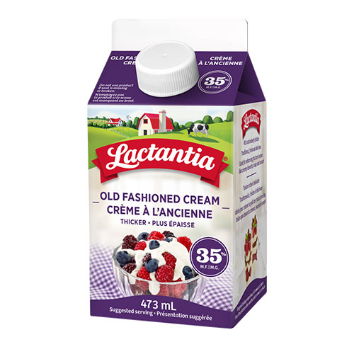 Image Crème Lactantia 35% à l'ancienne 473 ml