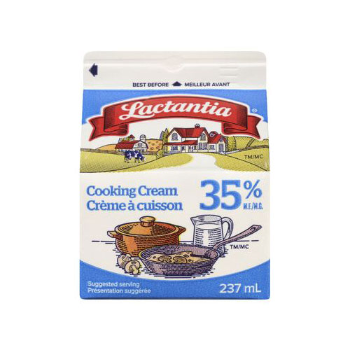 Image Crème Lactantia 35% à cuisson 237 ml