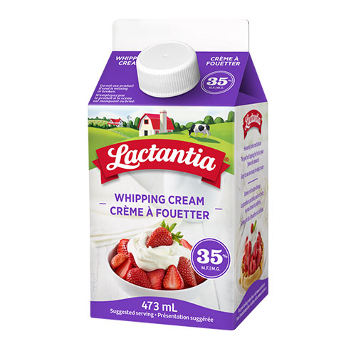 Image Crème Lactantia 35% à fouetter 473 ml