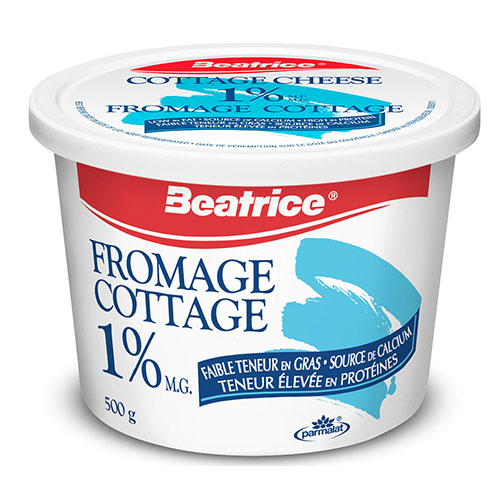 Image Fromage cottage Béatrice 1% 500g