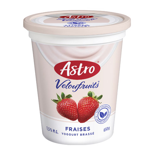 Image Yogourt Astro fraises 650g