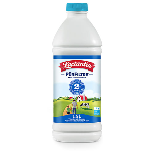 Image 1.5L plastic 2% milk Lactantia
