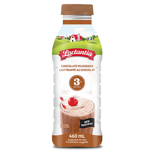 Image 460 ml plastic chocolate milkshake Lactantia