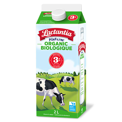 Image 2L 3.25% organic milk
