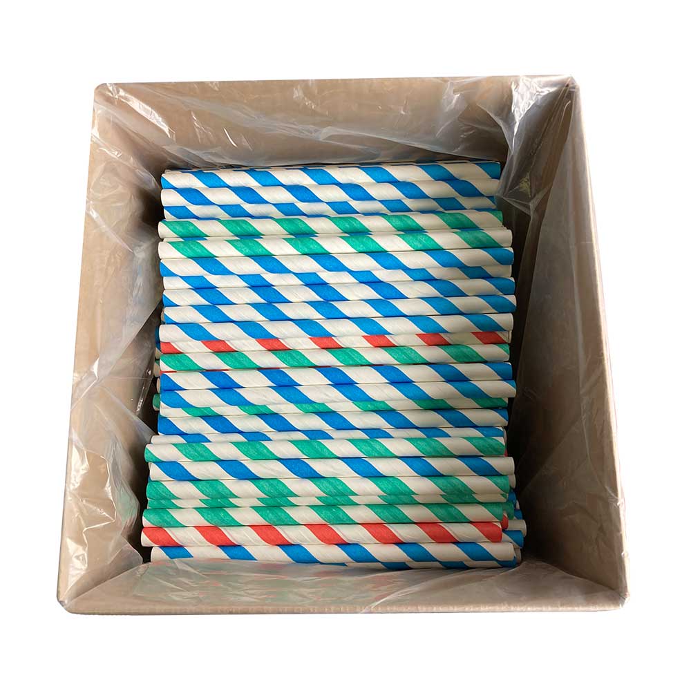 Image Straws - Paper 10" multicolored (12mm)