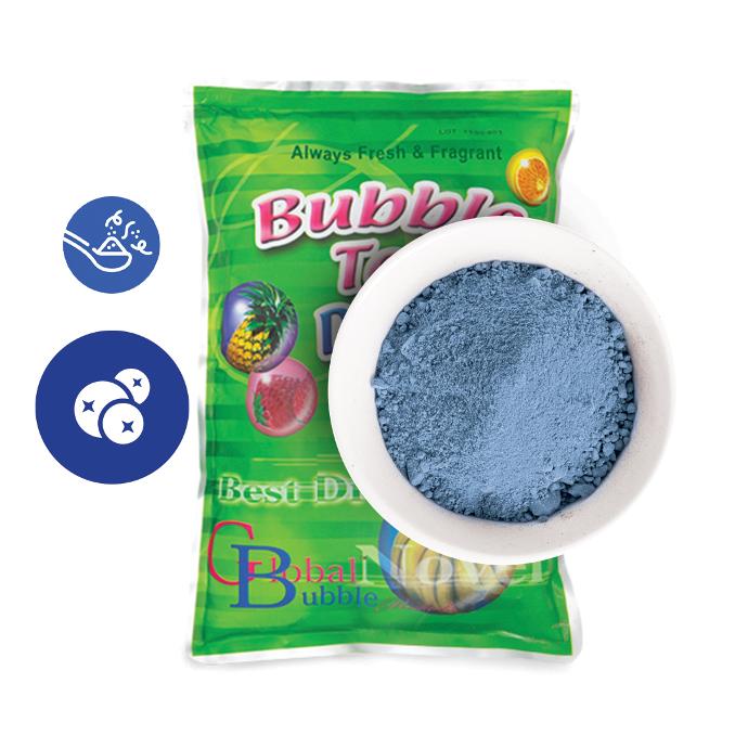 Image Creamy bubble tea powder blueberry