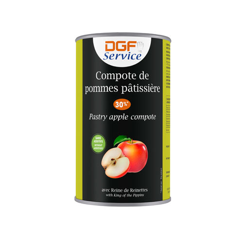 Image Compote de pomme Reinette 30% 4.25L