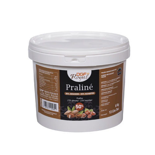 Image Almond/hazelnut praline extra 50%   (DGF Royal)   6kg