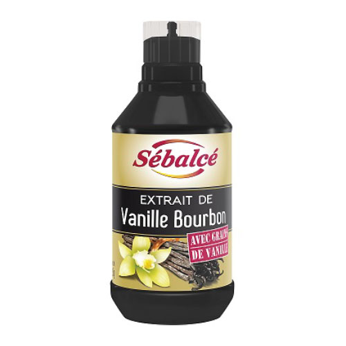 Image Vanilla bourbon extract with grain 500gr