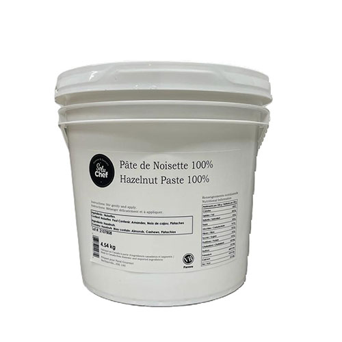 Image Hazelnut paste creamy (SoluChef)   4.54kg