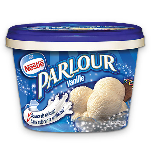 Image Nestle Parlour vanille ice cream 4x1.5L