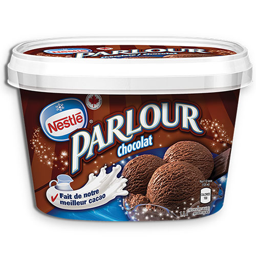 Image Nestle Parlour chocolate ice cream 4x1.5L
