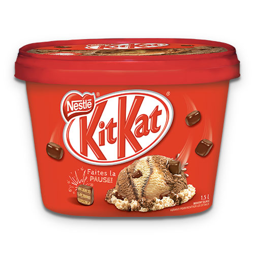 Image Nestle Kit-Kat ice cream 4x1.5L