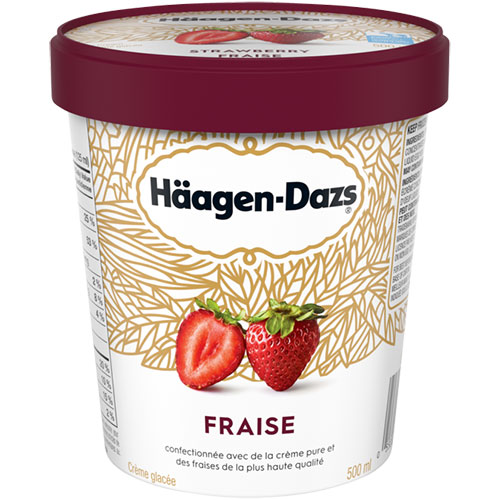 Image Crème glacée Häagen-Dazs fraise