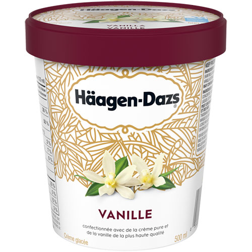 Image Crème glacée Häagen-Dazs vanille
