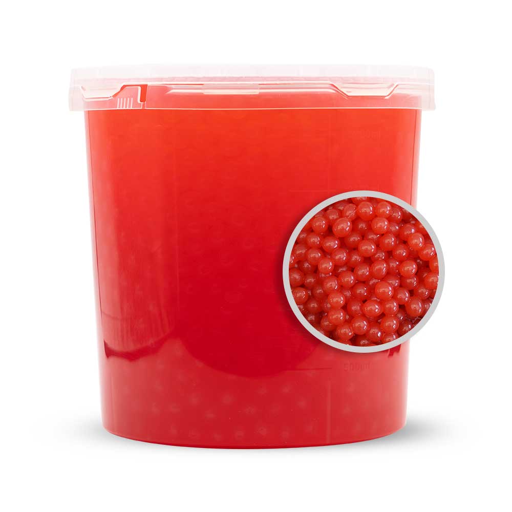Image Bubble tea à saveur de fraise