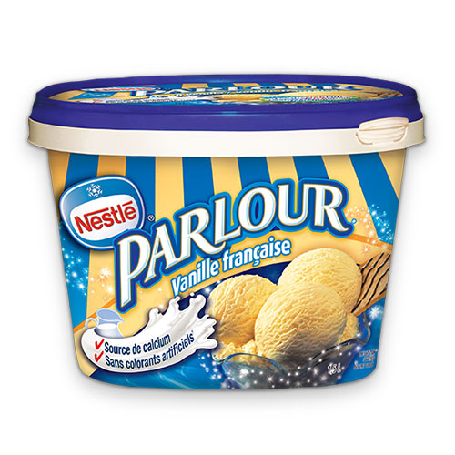 Image Nestle Parlour french vanilla ice cream 4x1.5L