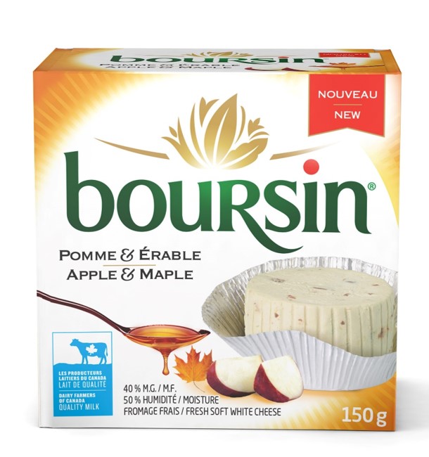 Image Boursin apple & maple 150g