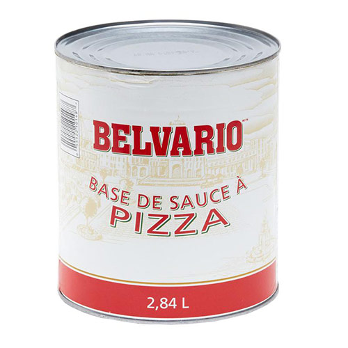 Image Base pour sauce à pizza Belvario (6x2.84L)