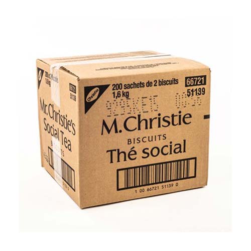 Image Biscuit social thé emballage individuelle Christie (200x2un)