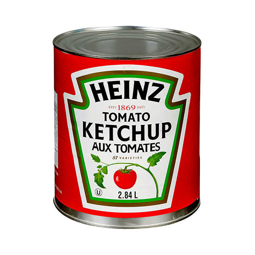 Image KETCHUP HEINZ CANNE (6X2.84L) 00324