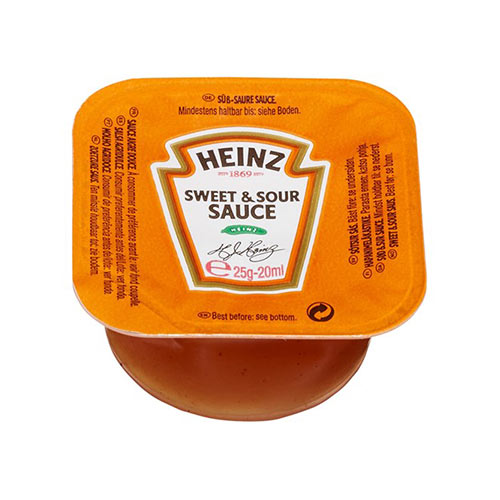 Image Sauce aigre-douce en portions Heinz (120x25ml)